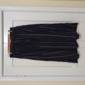 New Skirt Striped Size Large 12 14